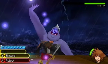 Kingdom Hearts 3D - Dream Drop Distance (Usa) screen shot game playing